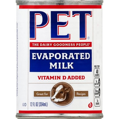 Pet Milk Evaporated Milk, 12 Fluid Ounce, 24 Per Case